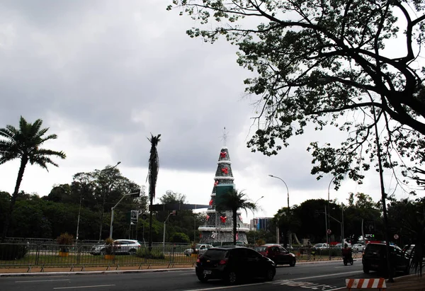 Nkú Paulo 2019 Dekorace Pohyb Parku Ibirapuera — Stock fotografie