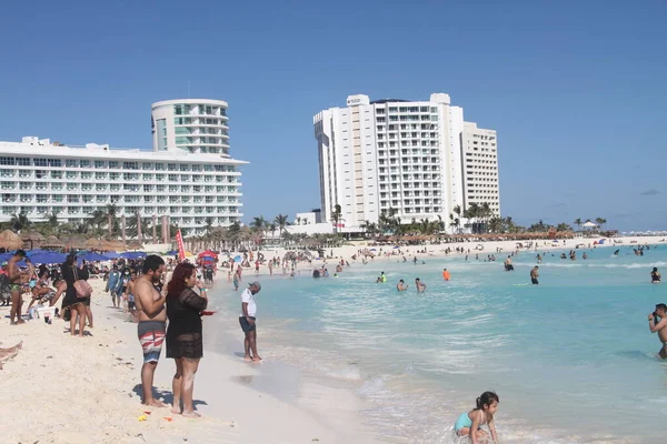 Cancun Mexico Beautiful Tropical Resort Cancun Mexico — Stock Photo, Image