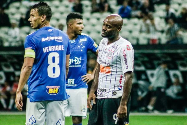 Sao Paulo Oct 2019 Corinthians Cruzeiro Match Valid 27Th Brazilian — Stock Photo, Image