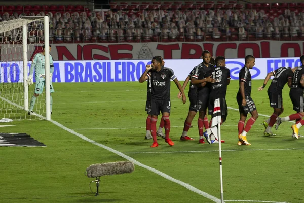 ブラジル代表サッカーリーグ サンパウロ ブラジル サッカー試合ブラジル選手権 — ストック写真