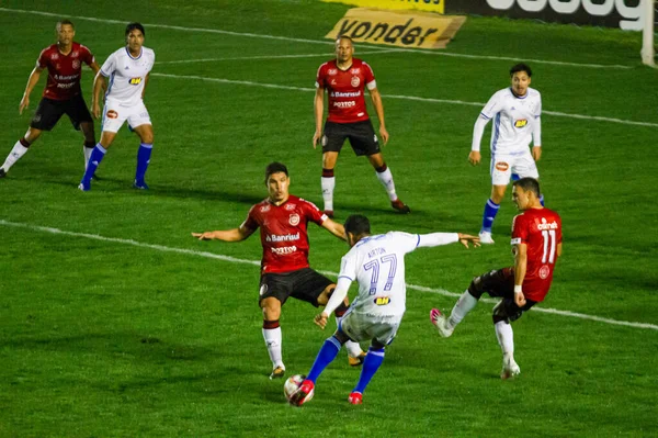 Liga Nacional Fútbol Brasil Sao Paulo Brasil Partido Fútbol Campeonato — Foto de Stock