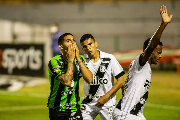 SAO PAULO, SP, BRAZIL: Brezilya 'daki iki Campeonato Brasileiro Srie A takımı arasında futbol maçı