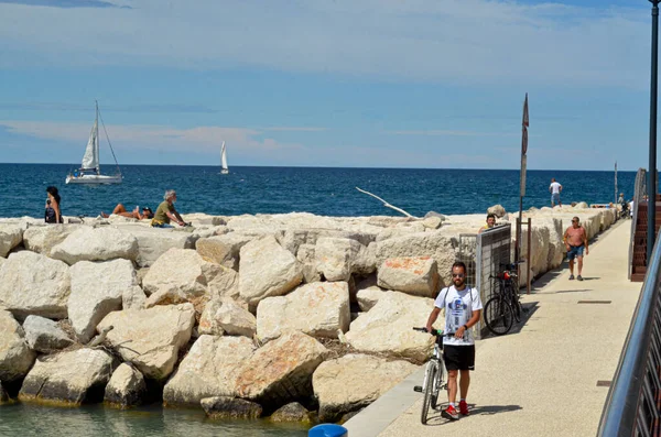 Int Rimini Inmitten Von Covid Juni 2020 Rimini Italien Die — Stockfoto