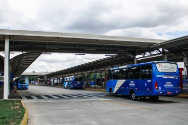 GuARULHOS, Sao Paulo - 11 Ocak 2020: bir salgın sırasında COVID 2019