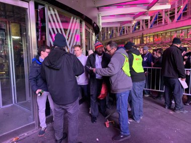 NEW YORK (USA) - 22 .01.2020: bir salgın sırasında COVID-19