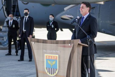 Sao Paulo, Brezilya: Sao Paulo 'da Başkan Jair Bolsonaro