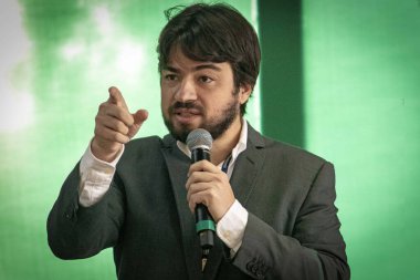 GUARULHOS, Sao Paulo - 21 Ocak 2020: GuARULHOS GUTI 'NİN BAŞKANLIĞI' NIN BÖLGESİ VE EĞİTİM MÜZESİ