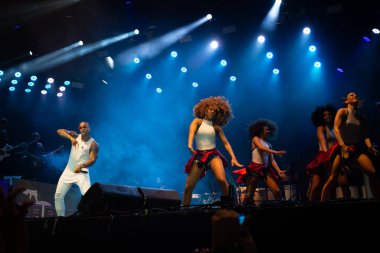 FLORIANOPOLIS, SC, 11.01.2020 - BAILE DA FAVORITA - Çeşitli şarkıcılar ve DJ Wally