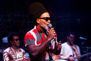 SAO PAULO, SP, 01.11.2019 - Carlinhos Brown, Ju Moraes ve Dj Betinho Projeto Baile Bahia