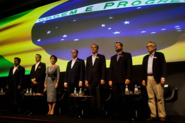 SAO PAULO, SP, 05.11.2019 Sao Paulo, Brezilya 'da Altıncı Eğitim Forumu 