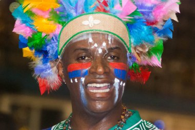 Sao Paulo, 25 Ocak 2020 - SAMBA VAI VAI OKULU TEKNİKİ - Escola de Samba Vai Vai 'nin teknik provası Sao Paulo' nun kuzeyinde Anhembi 'de gerçekleşti. 