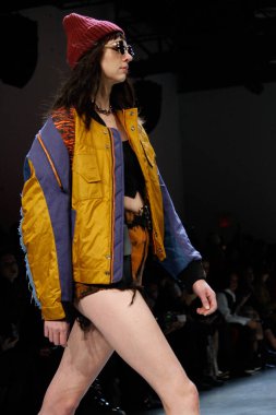 NEW YORK (EUA), 12 / 02 / 2020 - NYFW - New York, Amerika Birleşik Devletleri Moda Haftası 