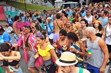 Rio de Janeiro 'da Cosme ve Damiao Günü. 27 Eylül 2020, Rio de Janeiro, Brezilya: Carioca takviminde yetişkinler için büyük inanç ve çocuklar için neşe ile simgesel bir tarih. 
