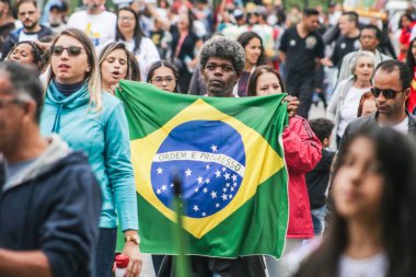 GuARULHOS, Sao Paulo - 11 Ocak 2020: bir salgın sırasında COVID 2019