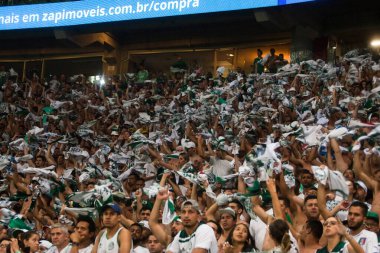 SAO PAULO, SP, BRAZIL: Brezilya 'daki iki Campeonato Brasileiro Srie A takımı arasında futbol maçı