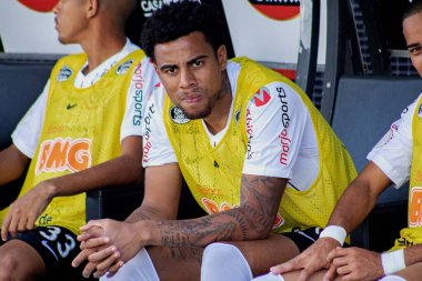 SAO PAULO, SP, 08.12.2019 - CORINTHIANS ve FLUMINENSE futbol takımları maç sırasında 