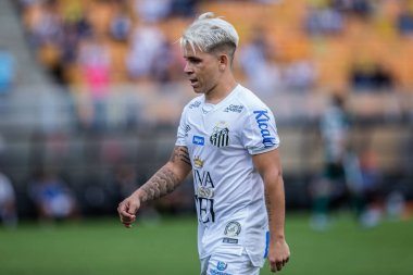 SAO PAULO, SP, BRAZIL: Brezilya 'daki iki Campeonato Brasileiro Srie A takımı arasında futbol maçı