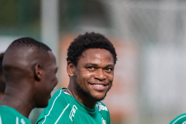 SAO PAULO, SP, BRAZIL: Brezilya 'daki iki Campeonato Brasileiro Srie A takımı arasında futbol maçı