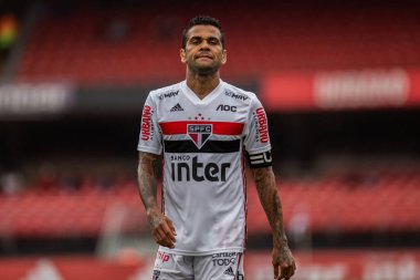 SAO PAULO, SP, BRAZIL: Brezilya 'daki iki Campeonato Brasileiro Srie A takımı arasında futbol maçı