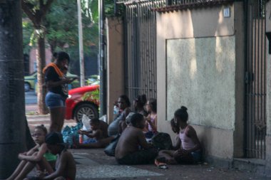 Rio de Janeiro 'da Cosme ve Damiao Günü. 27 Eylül 2020, Rio de Janeiro, Brezilya: Carioca takviminde yetişkinler için büyük inanç ve çocuklar için neşe ile simgesel bir tarih.