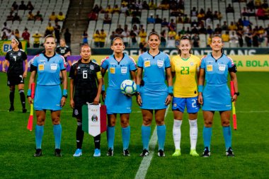 SAO PAULO, SP, BRAZIL: Brezilya 'daki iki Campeonato Brasileiro Srie A takımı arasında futbol maçı