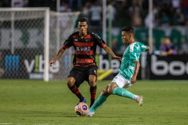 SAO PAULO, SP, BRAZIL: Brezilya 'daki iki Campeonato Brasileiro Srie A takımı arasında futbol maçı