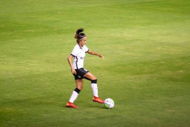 SAO PAULO, SP, BRAZIL: Brezilya 'daki iki Campeonato Brasileiro Srie A takımı arasında futbol maçı