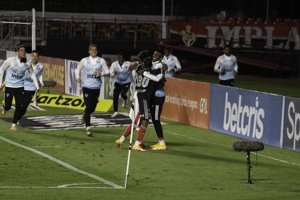 Spo Liga Brasileira Futebol Primeira Divisão São Paulo Goiás Novembro — Fotografia de Stock