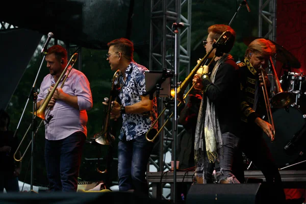 Sao Paulo 2019 Bourbon Street Fest Bonerama Bonerama Joue Zeppelin — Photo