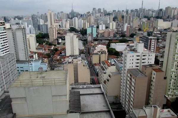 Vista Aérea Centro São Paulo Setembro 2020 São Paulo Brasil — Fotografia de Stock