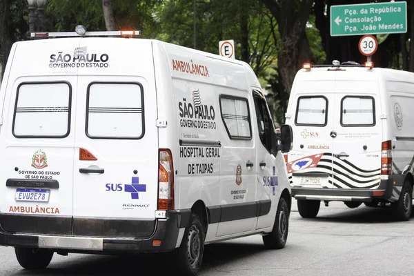 November 2020 Sao Paulo Brazilië Eerbetoon Aan Slachtoffers Van Covid — Stockfoto