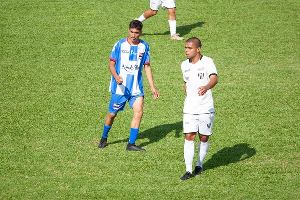 Fotbollsmatch Mellan Nacional Och Sao Bernardo September Sao Paulo Brasilien — Stockfoto