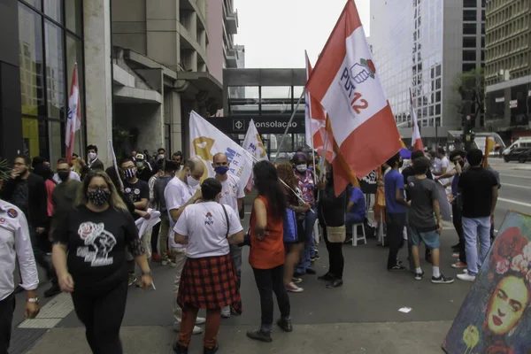 Μάρσιο Φράνκα Υποψήφιος Δήμαρχος Του Σάο Πάολο Οκτωβρίου 2020 Σάο — Φωτογραφία Αρχείου