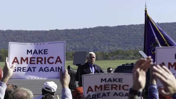 Spraw Ameryka Znów Była Świetna Wiceprezydentem Pencem Pensylwanii Października 2020 — Zdjęcie stockowe