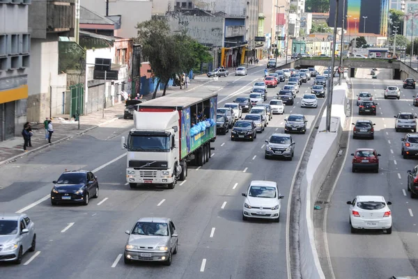 28E Editie Van Mars Voor Jezus Stad Sao Paulo Veranderde — Stockfoto