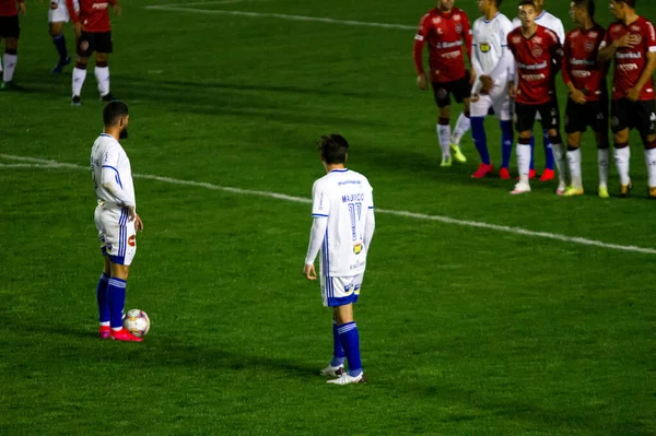 Brasilianska National Soccer League Sao Paulo Brasilien Fotboll Match Brasilianska — Stockfoto