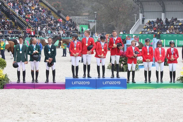 Lima Peru パンアメリカン競技大会 パナメラノス 2019 ペルー リマで開催 — ストック写真