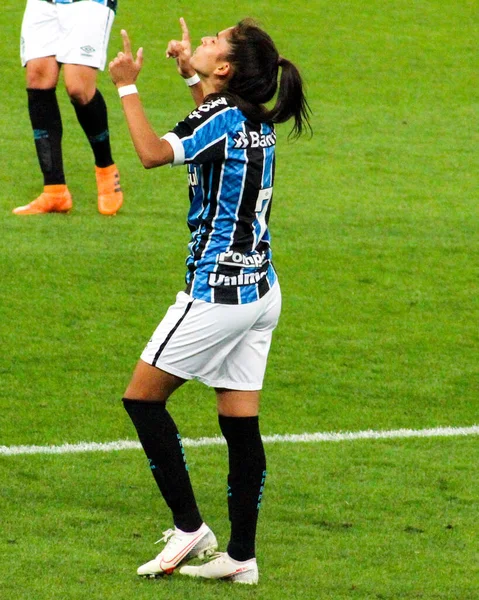 Brazilian Female First Division Soccer League Corinthians Gremio November 2020 — Stock Photo, Image