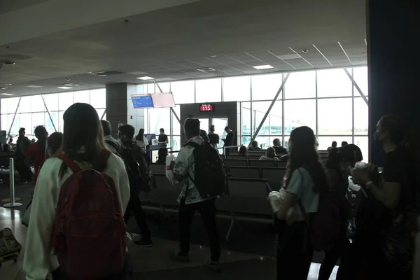 Tocumen Panama 2021 Bewegung Auf Dem Internationalen Flughafen Tocumen Panama — Stockfoto