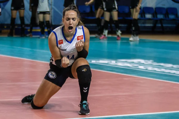 São Paulo 2020 Superliga Pinheiros Sao Caetano Voleibol Jogo Válido — Fotografia de Stock