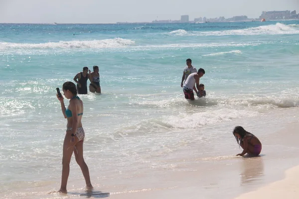 Cancun Mexikó Gyönyörű Trópusi Üdülőhely Cancún Mexikó — Stock Fotó