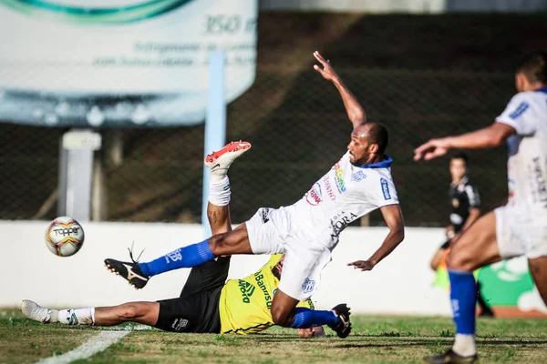 Braziliaanse Nationale Voetbal Liga Sao Paulo Brazilië Voetbalwedstrijd Braziliaans Kampioenschap — Stockfoto