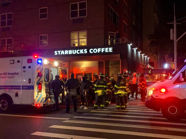 Nieuw Ongeluk Met Auto Tijdens Het Protest New York Juni — Stockfoto