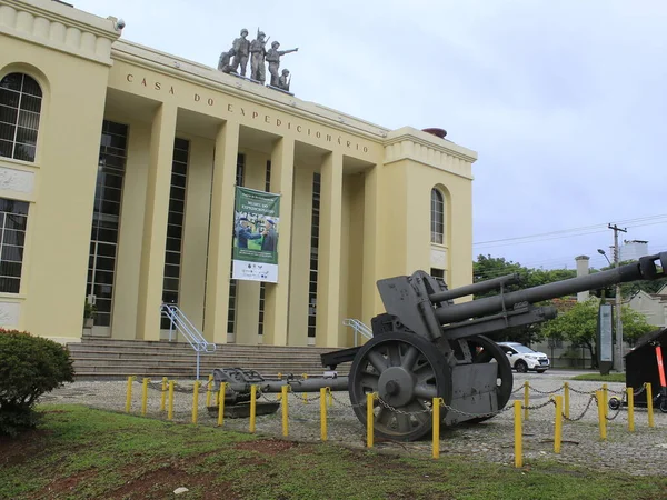 Curitiba 2019 Movimentacao Praca Praca Expedicionario Bildiğiniz Gibi Brezilya Nın — Stok fotoğraf