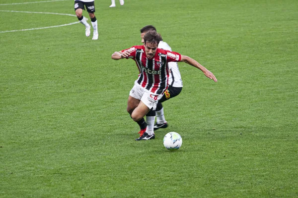 Braziliaanse Nationale Voetbal Liga Sao Paulo Brazilië Voetbalwedstrijd Braziliaans Kampioenschap — Stockfoto