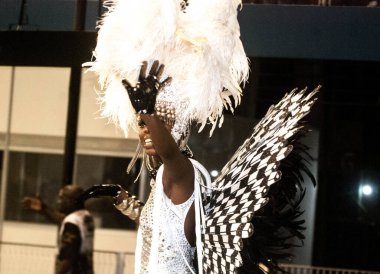 Sao Paulo (SP), 14 / 02 / 2020 - ENSAIO TECNICO DA ESCOLA DE SAMBA - Samba festivali Sao Paulo, Brezilya 
