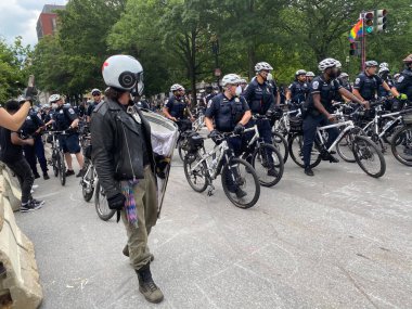 NEW YORK, 28 / 08 / 2020 - Siyahi HAYATLARI DURANTE O 57 ANIVERSARIO DA HISTORICA MARCHA DE MARTIN LUther King