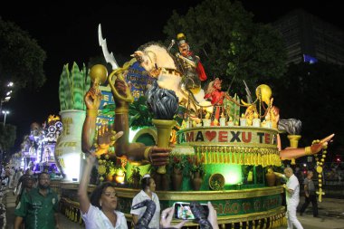 Rio de Janeiro - RJ, 25/02/2020 - Carnival Mocidade in Brasil 