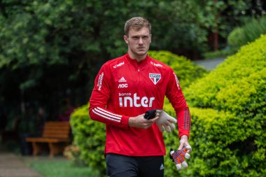 SAO PAULO, SP, BRAZIL: Brezilya 'daki iki Campeonato Brasileiro Srie A takımı arasında futbol maçı