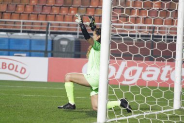 SAO PAULO, SP, BRAZIL: Brezilya 'daki iki Campeonato Brasileiro Srie A takımı arasında futbol maçı